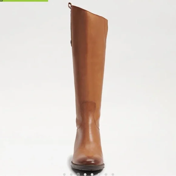 Sam Edelman Penny Women's Tall Riding Boots whiskey color - Picture 3 of 6